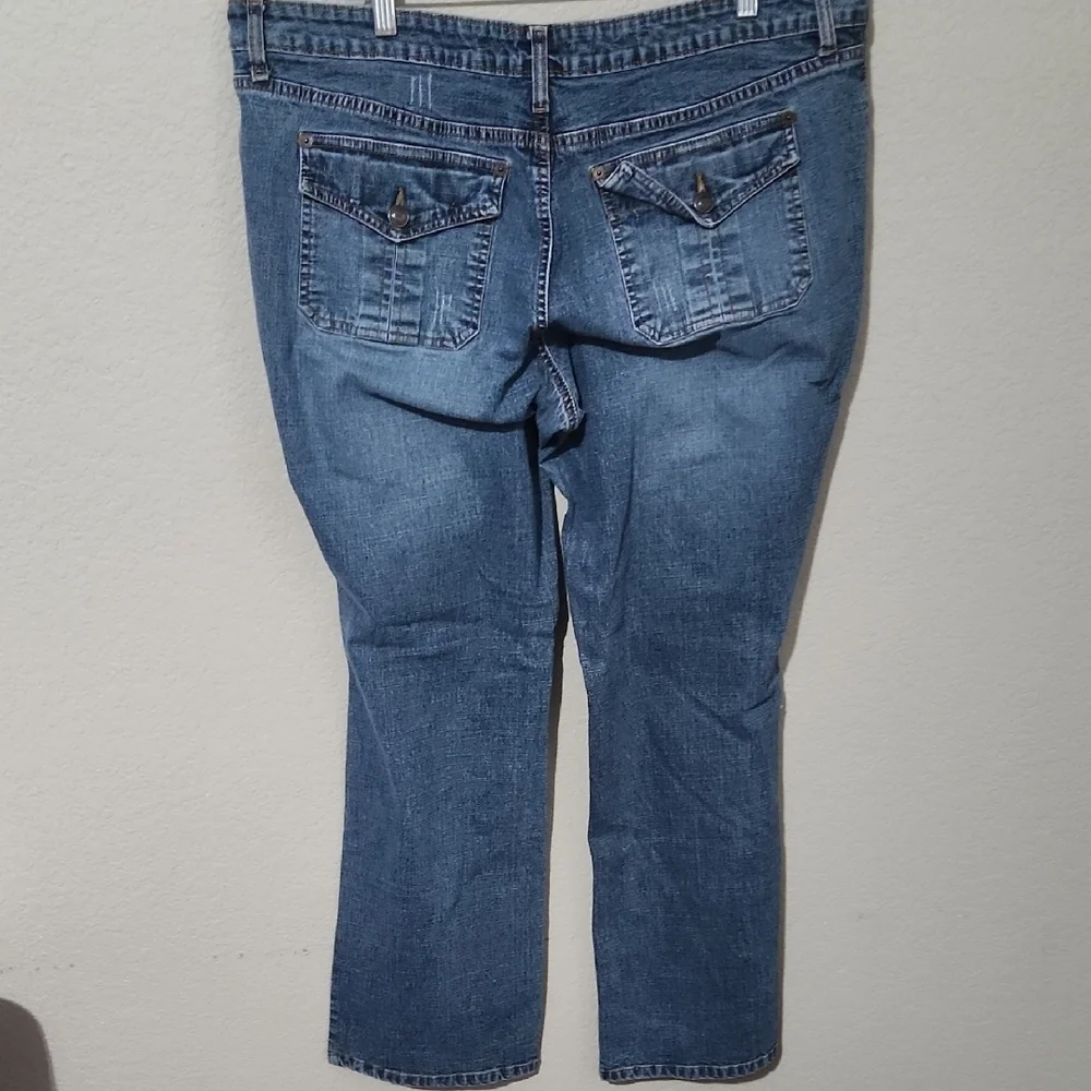 Mossimo Jeans Size 20 Blue Straight Leg Jeans